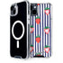 Bouffants and Broken Hearts Strawberries and Stripes iPhone 14 Plus MagSafe Case