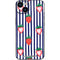 Bouffants and Broken Hearts Strawberries and Stripes iPhone 14 Plus Skin