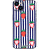 Bouffants and Broken Hearts Strawberries and Stripes iPhone 14 Plus Skin
