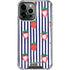 Bouffants and Broken Hearts Strawberries and Stripes iPhone 14 Pro Max Clear Case