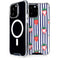 Bouffants and Broken Hearts Strawberries and Stripes iPhone 14 Pro Max MagSafe Case