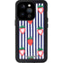 Bouffants and Broken Hearts Strawberries and Stripes iPhone 14 Pro Waterproof Case