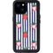 Bouffants and Broken Hearts Strawberries and Stripes iPhone 15 Plus Waterproof Case