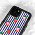 Bouffants and Broken Hearts Strawberries and Stripes iPhone 15 Plus Waterproof Case