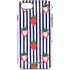 Bouffants and Broken Hearts Strawberries and Stripes iPhone 8 Pro Case