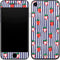 Bouffants and Broken Hearts Strawberries and Stripes iPhone 8 Skin