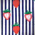Bouffants and Broken Hearts Strawberries and Stripes iPhone X Pro Case