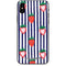 Bouffants and Broken Hearts Strawberries and Stripes iPhone X Skin