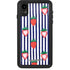 Bouffants and Broken Hearts Strawberries and Stripes iPhone XR Waterproof Case