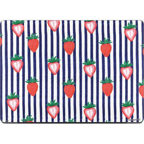 Bouffants and Broken Hearts Strawberries and Stripes MacBook Pro 14in (2021-24) Skin