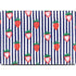 Bouffants and Broken Hearts Strawberries and Stripes MacBook Pro 14in (2021-24) Skin