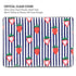 Bouffants and Broken Hearts Strawberries and Stripes MacBook Pro 16in (2019-20) Case plus Skin
