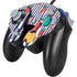 Bouffants and Broken Hearts Strawberries and Stripes Nintendo GameCube Controller Skin