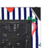 Bouffants and Broken Hearts Strawberries and Stripes NZXT H510 Compact ATX Mid-Tower Case Skin
