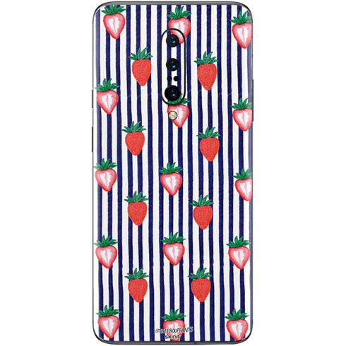 Bouffants and Broken Hearts Strawberries and Stripes OnePlus 7 Pro Skin
