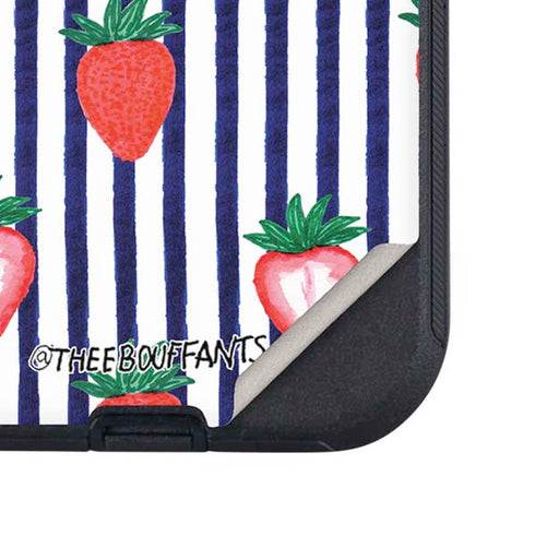 Bouffants and Broken Hearts Strawberries and Stripes Otterbox Defender iPhone Skin