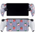 Bouffants and Broken Hearts Strawberries and Stripes PlayStation Portal Remote Player Skin