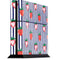 Bouffants and Broken Hearts Strawberries and Stripes PS4 Console Skin