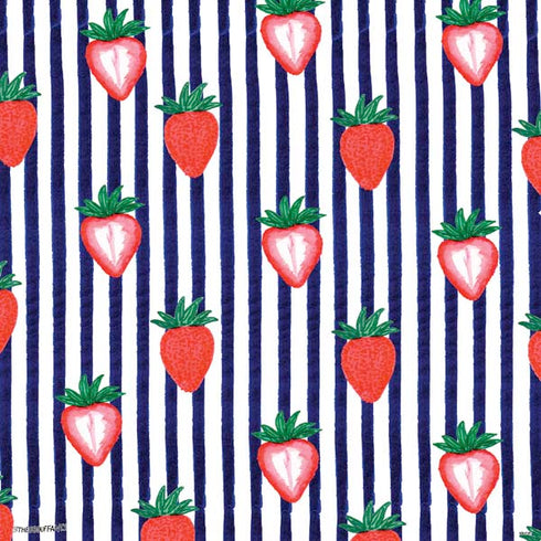 Bouffants and Broken Hearts Strawberries and Stripes PS4 Console Skin