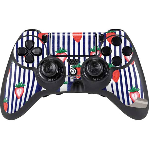 Bouffants and Broken Hearts Strawberries and Stripes PS4/PC SCUF Impact Controller Skin