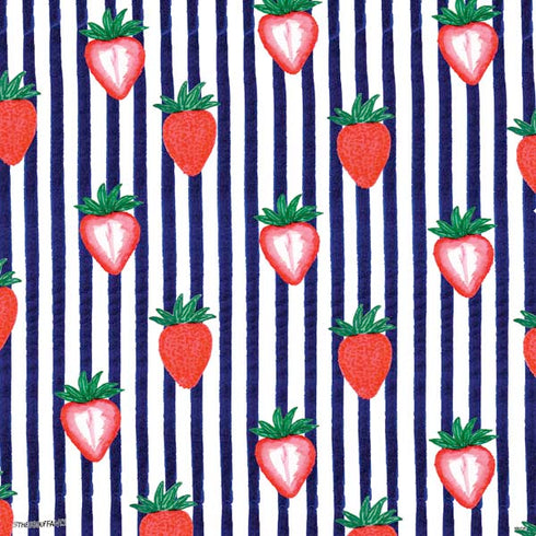 Bouffants and Broken Hearts Strawberries and Stripes PS4 Pro Bundle Skin