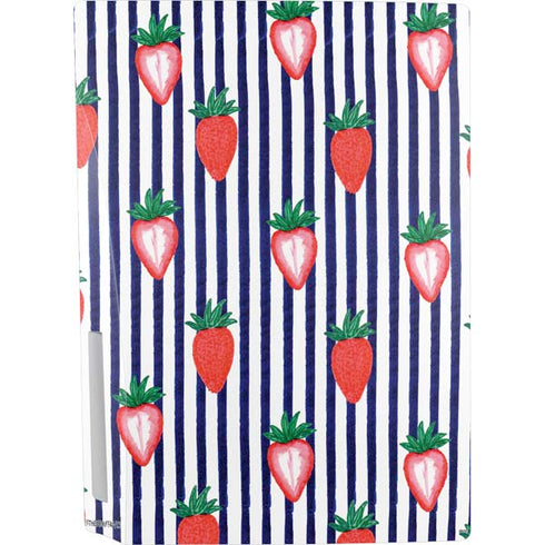Bouffants and Broken Hearts Strawberries and Stripes PS5 Bundle Skin