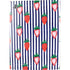 Bouffants and Broken Hearts Strawberries and Stripes PS5 Console Skin