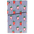 Bouffants and Broken Hearts Strawberries and Stripes PS5 Slim Disk Bundle Skin