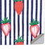 Bouffants and Broken Hearts Strawberries and Stripes PS5 Slim Disk Console Skin
