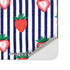 Bouffants and Broken Hearts Strawberries and Stripes Surface Duo Skin