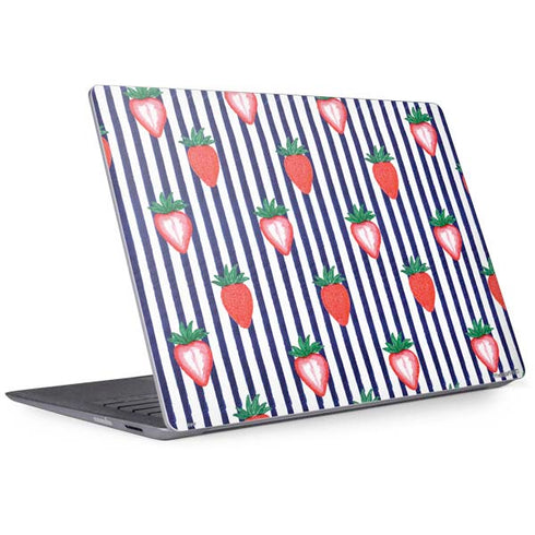 Bouffants and Broken Hearts Strawberries and Stripes Surface Laptop 2 Skin