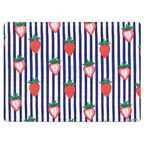 Bouffants and Broken Hearts Strawberries and Stripes Surface Laptop 3 13.5in Skin