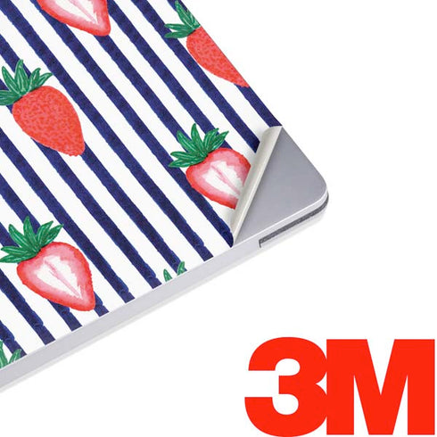 Bouffants and Broken Hearts Strawberries and Stripes Surface Laptop 3 13.5in Skin