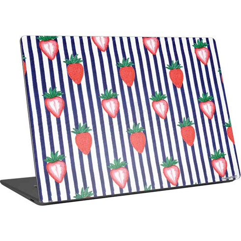 Bouffants and Broken Hearts Strawberries and Stripes Surface Laptop 4 15in Skin