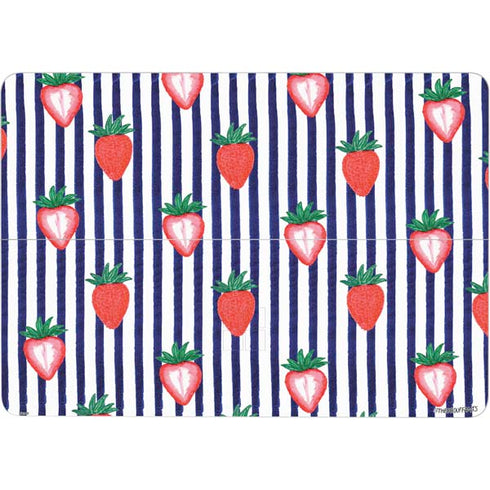 Bouffants and Broken Hearts Strawberries and Stripes Surface Laptop Studio Skin