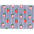 Bouffants and Broken Hearts Strawberries and Stripes Surface Laptop Studio Skin