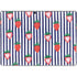 Bouffants and Broken Hearts Strawberries and Stripes Surface Pro 8 Skin