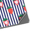 Bouffants and Broken Hearts Strawberries and Stripes Surface Pro 8 Skin
