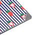 Bouffants and Broken Hearts Strawberries and Stripes Universal Laptop 16in (13 x 9.4in) Skin