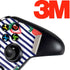Bouffants and Broken Hearts Strawberries and Stripes Xbox One Controller Skin