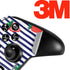 Bouffants and Broken Hearts Strawberries and Stripes Xbox One Elite Controller Skin