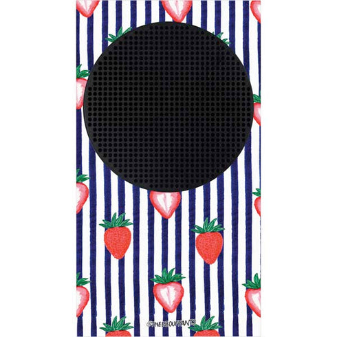 Bouffants and Broken Hearts Strawberries and Stripes Xbox Series S Bundle Skin