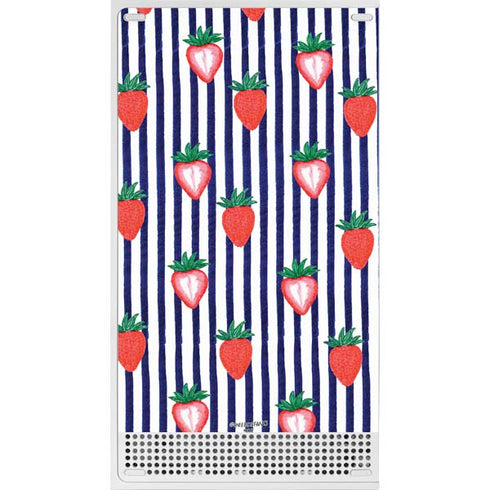 Bouffants and Broken Hearts Strawberries and Stripes Xbox Series S Bundle Skin
