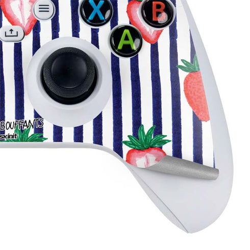Bouffants and Broken Hearts Strawberries and Stripes Xbox Series S Skins