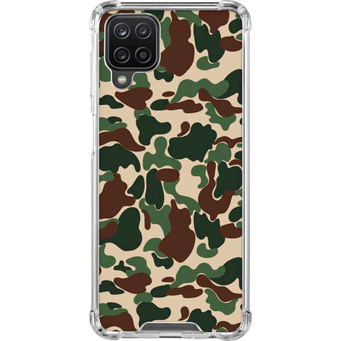 Street Camo Galaxy A12 Clear Case
