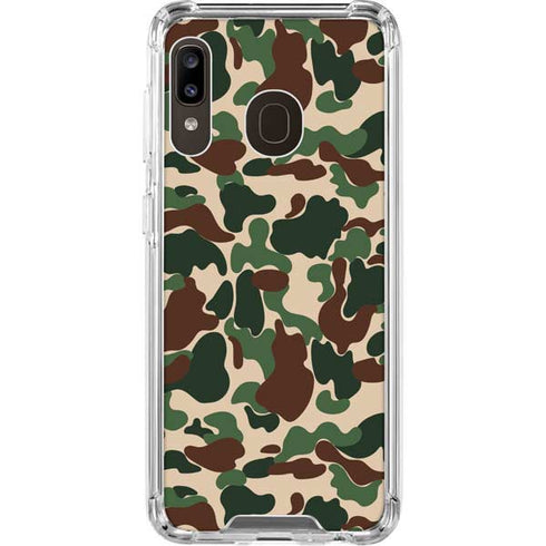 Street Camo Galaxy A30 Clear Case