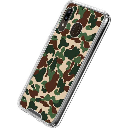 Street Camo Galaxy A30 Clear Case