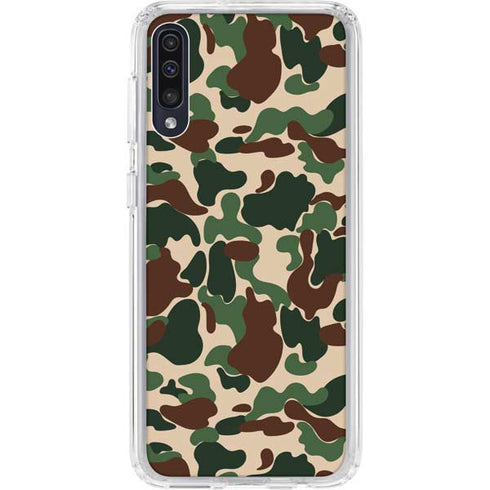 Street Camo Galaxy A50 Clear Case