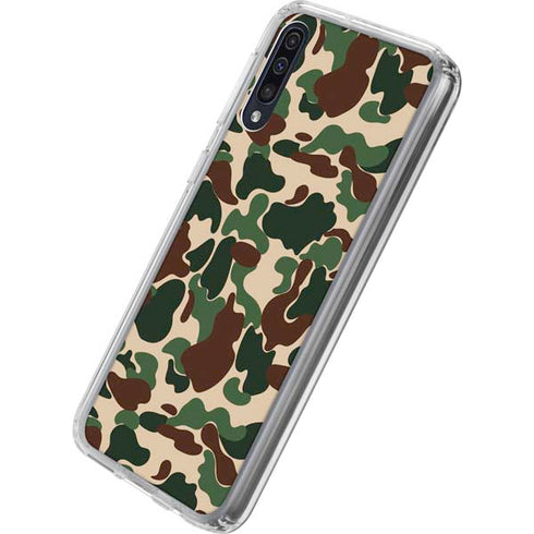 Street Camo Galaxy A50 Clear Case