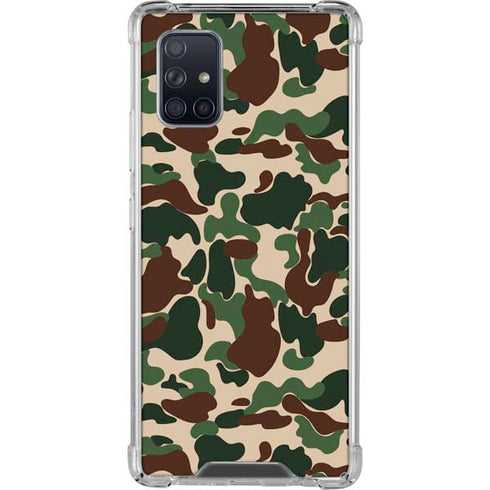 Street Camo Galaxy A71 5G Clear Case